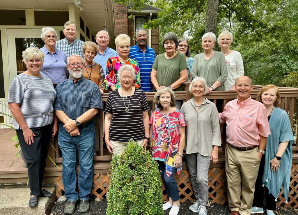 Retirees group photo